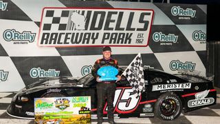 SOMMERS SIZZLES IN DAIRYLAND 100 (Tracks). Photo by Photo: Dells Raceway Park