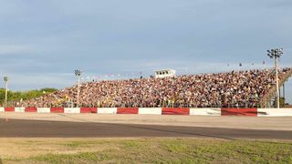 GRUNDY SEASON OPENS SATURDAY (news). Photo by Photo: Grundy County Speedway