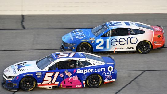 Cody Ware (51) and Josh Berry (21).