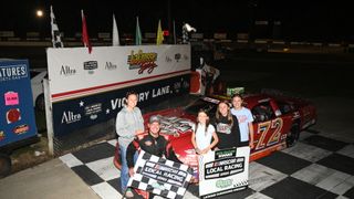 LACROSSE FEATURES TO CARLSON, GOEDE (news). Photo by Photo: LaCrosse Speedway