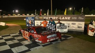 GOEDE DOUBLE AT LACROSSE (news). Photo by Photo: LaCrosse Speedway