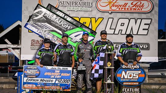 MACEDO WINS ANGELL PARK (featured)
